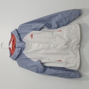 The North Face Dryvent Full Zip Windbreaker Hooded Jacket Women's Sz S/P White